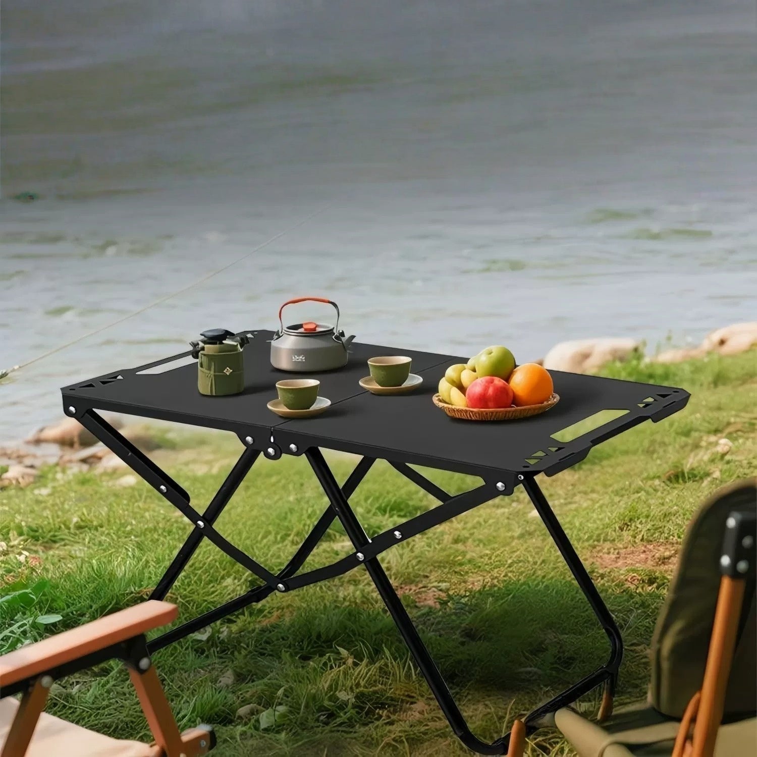 Portable Folding Camping Table Outdoor Picnic Tactical Table Set