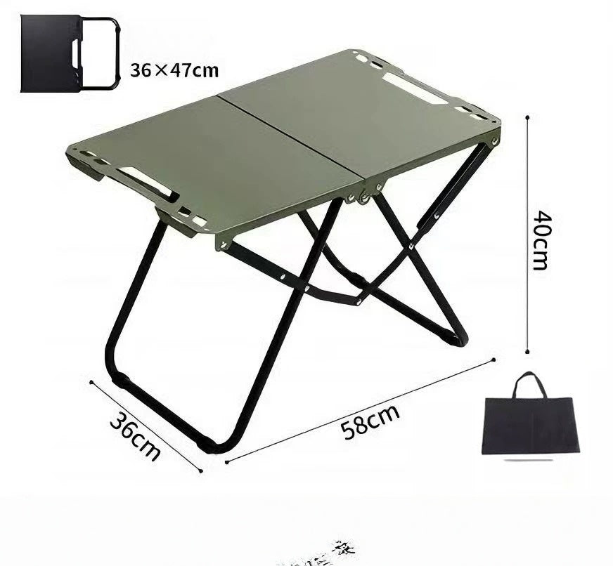 Portable Folding Camping Table Outdoor Picnic Tactical Table Set